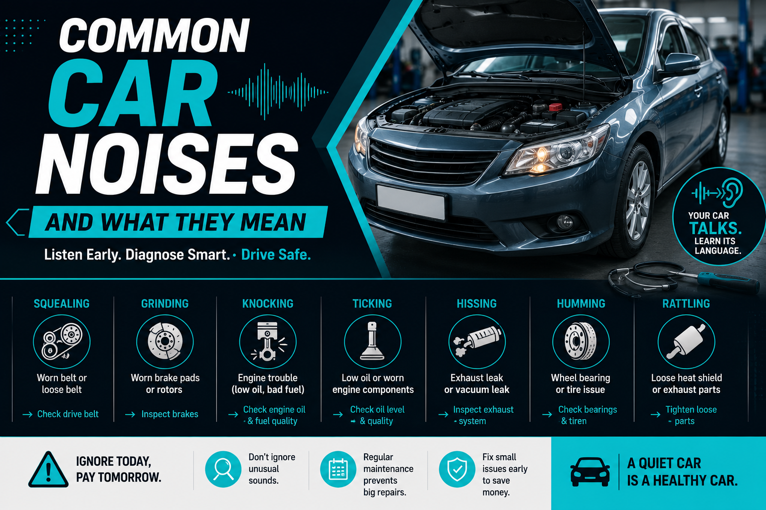 Common Car Noises and What They Mean